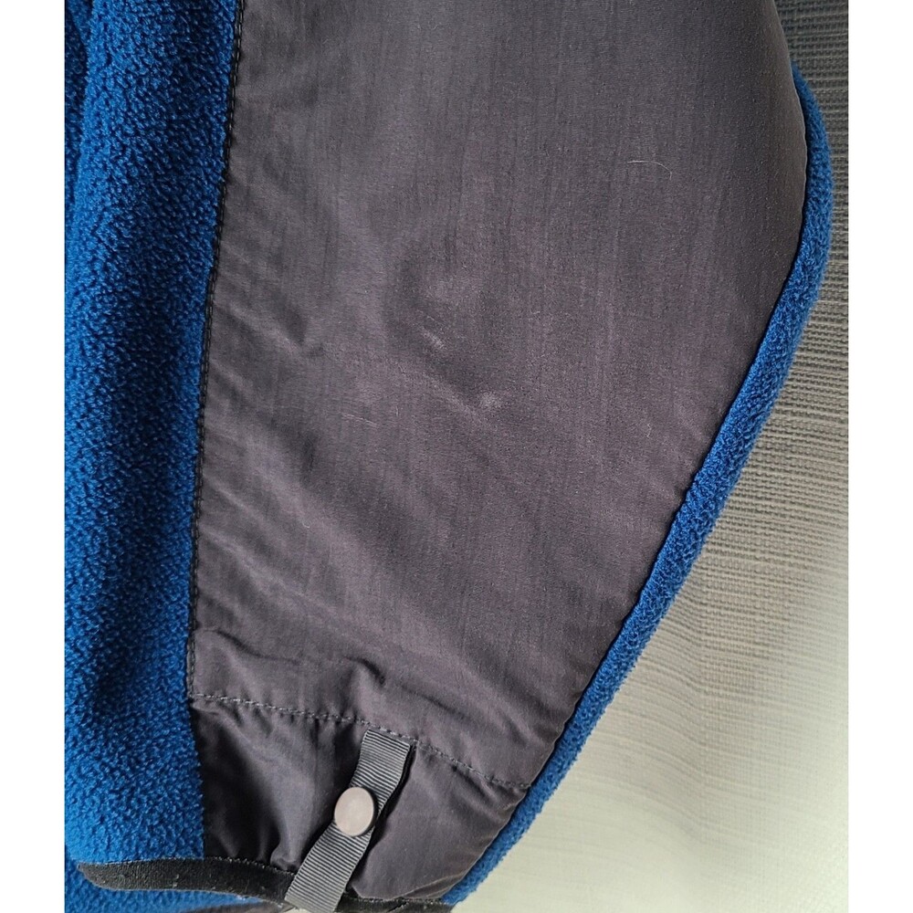 The North Face Youth XL Polartec Fleece Jacket Blue Black Full Zip Outdoor - Picture 2 of 10